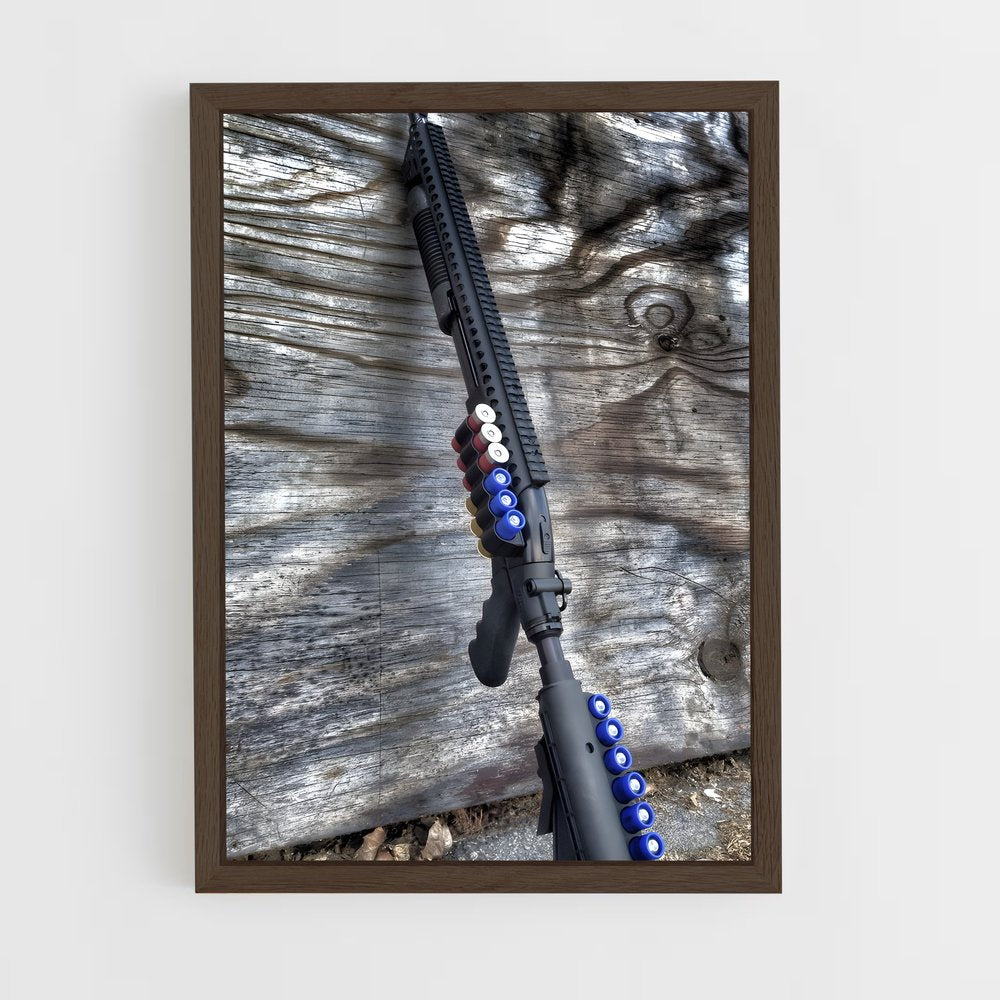 ap-mossberg 500-4 cadre Bois foncé