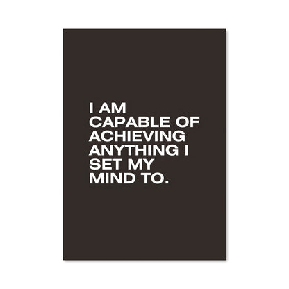 Poster Je Suis Capable