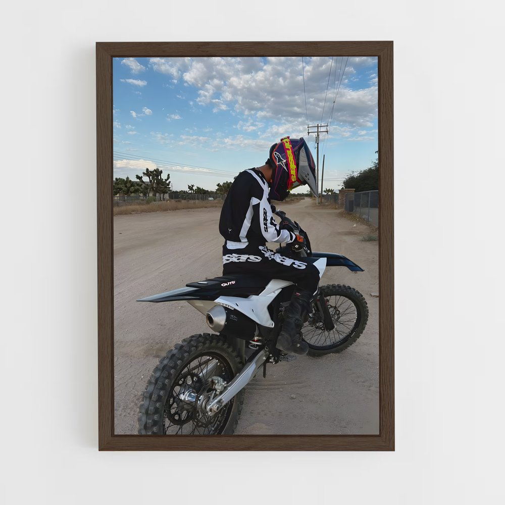 ap-motocross-12 cadre Bois foncé