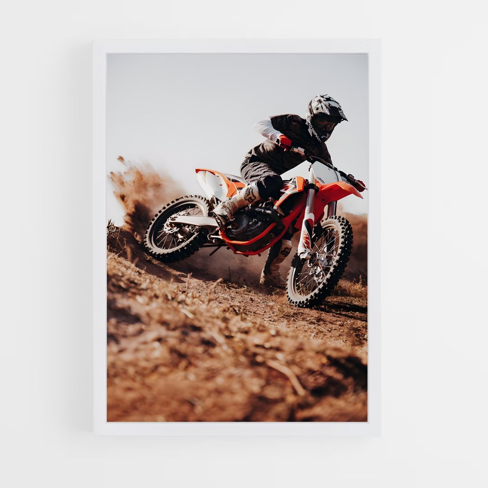 ap-motocross-8 cadre Blanc