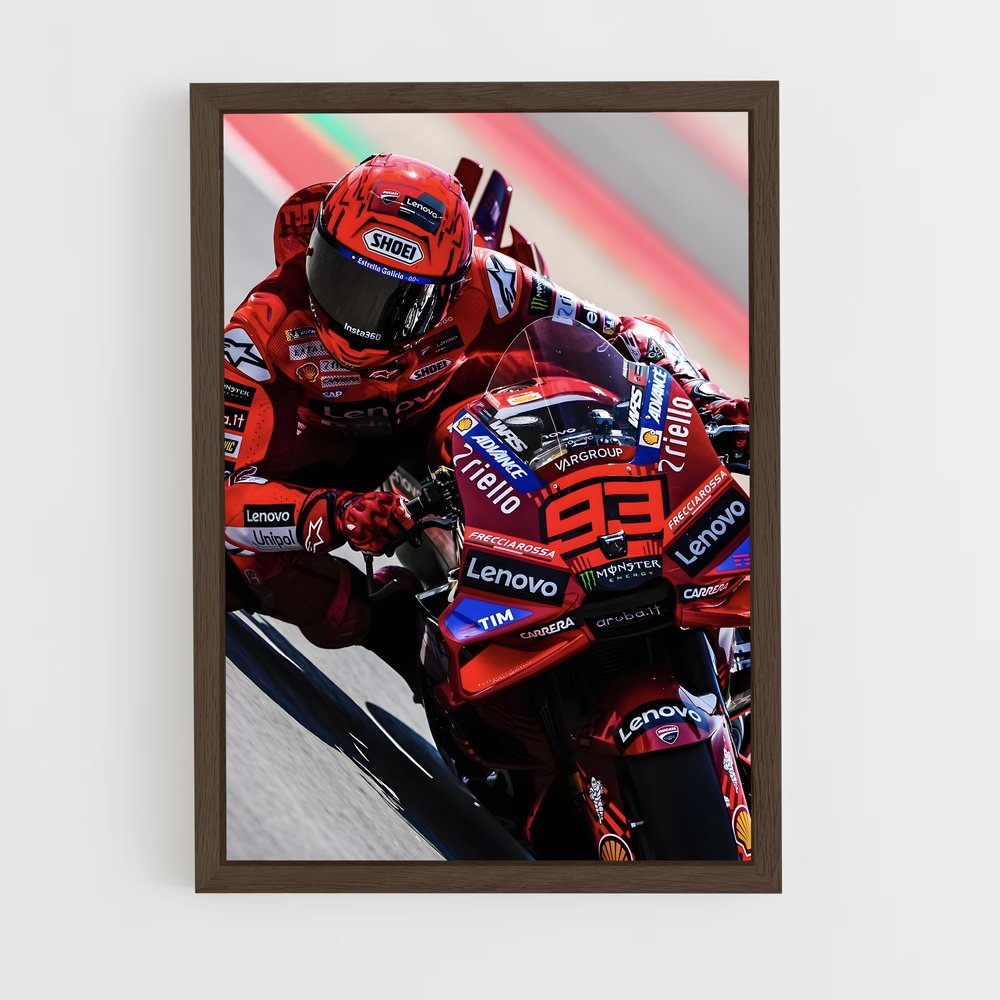 ap-motogp-5 cadre Bois foncé