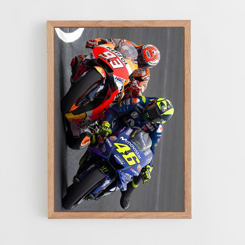 ap-motogp-6 cadre Bois clair