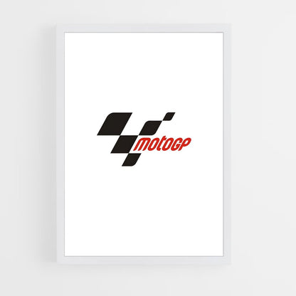 ap-motogp flag-1 cadre Blanc