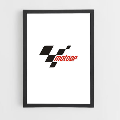 ap-motogp flag-1 cadre Noir