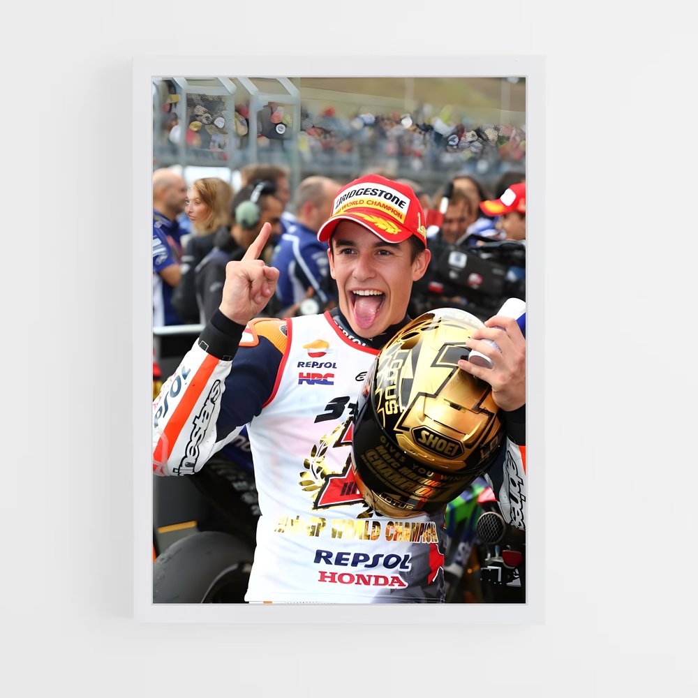 ap-motogp world championship-1 cadre Blanc