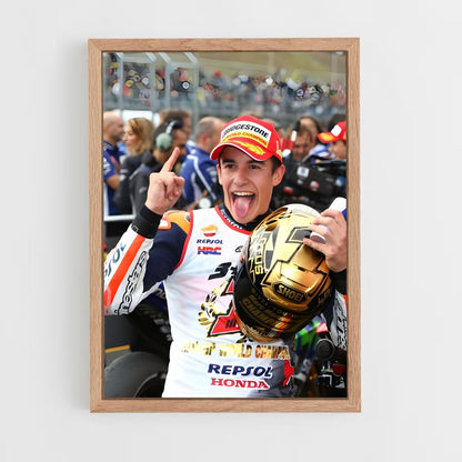 ap-motogp world championship-1 cadre Bois clair