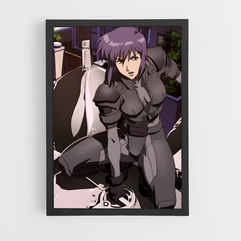 ap-motoko kusanagi-12 cadre Noir