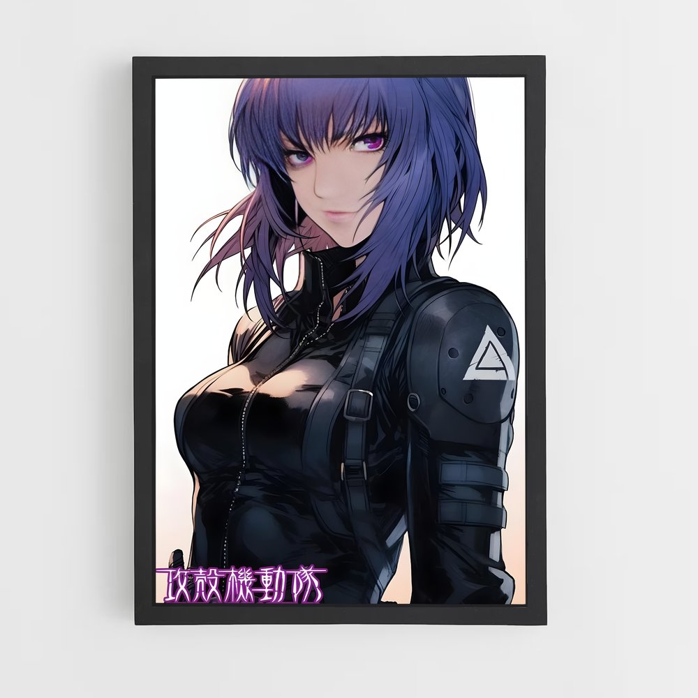 ap-motoko kusanagi-13 cadre Noir