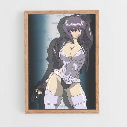 ap-motoko kusanagi-5 cadre Bois clair