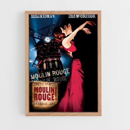 ap-moulin rouge-4 cadre Bois clair