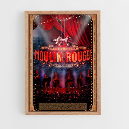 ap-moulin rouge-9 cadre Bois clair