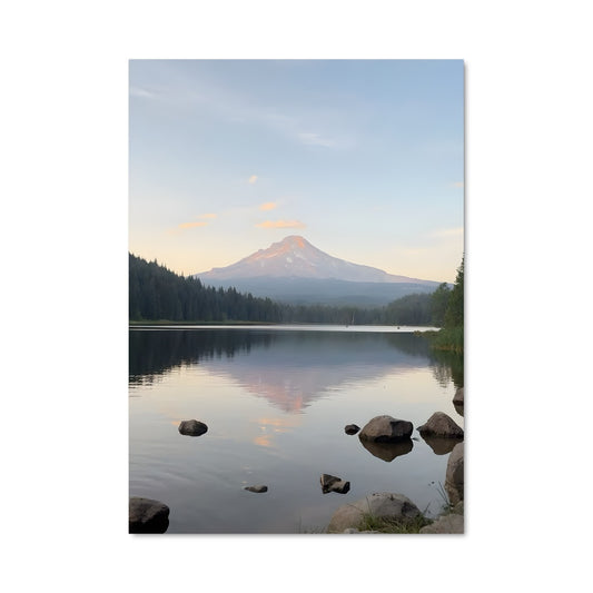 Poster Mountain lake 97041