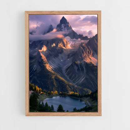 ap-mountain range-1 cadre Bois clair