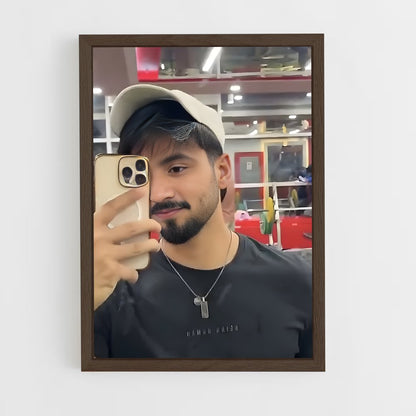 ap-mr faisu-3 cadre Bois foncé