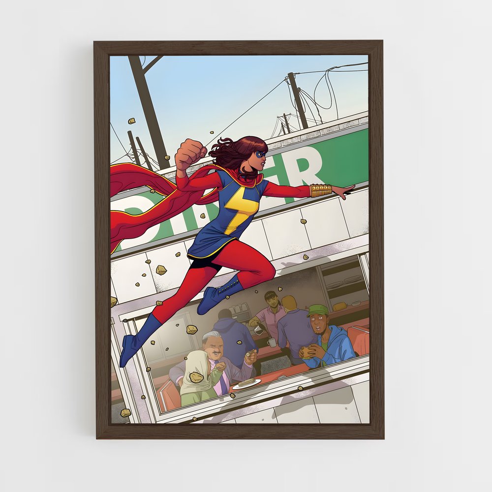 ap-ms marvel-10 cadre Bois foncé