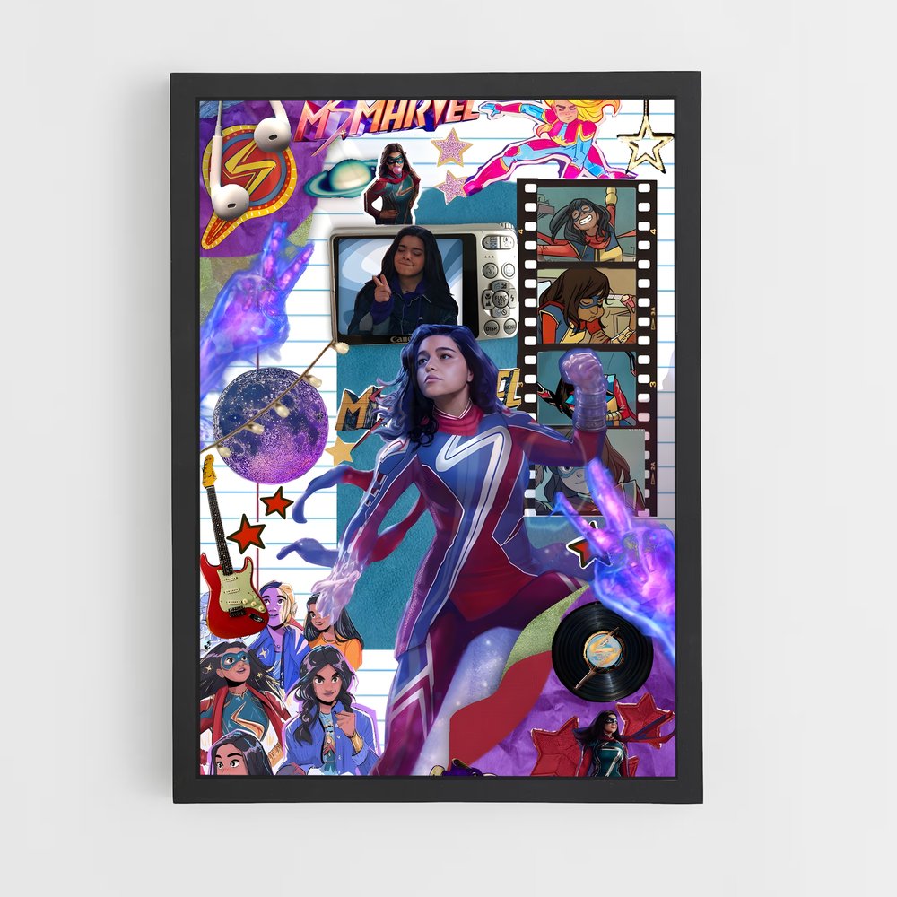 ap-ms marvel-4 cadre Noir