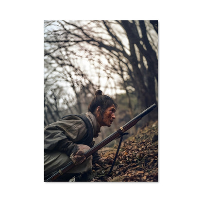 Poster Chasseur Silencieux