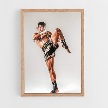 ap-muay thai-4 cadre Bois clair