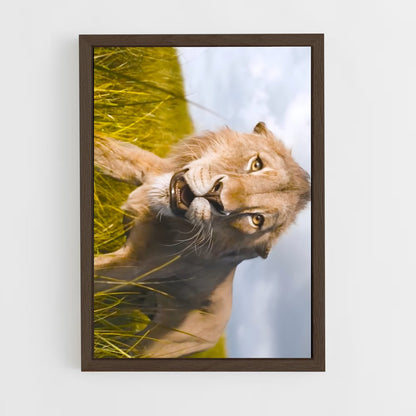 ap-mufasa-9 cadre Bois foncé