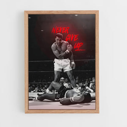 ap-muhammad ali-5 cadre Bois clair
