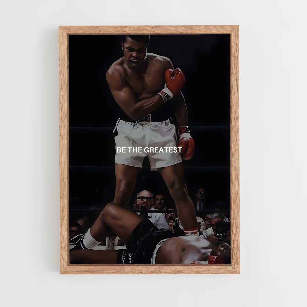 ap-muhammad ali-9 cadre Bois clair