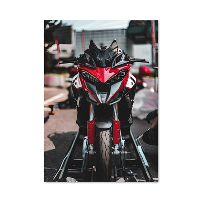 Poster Route Rouge Vitesse