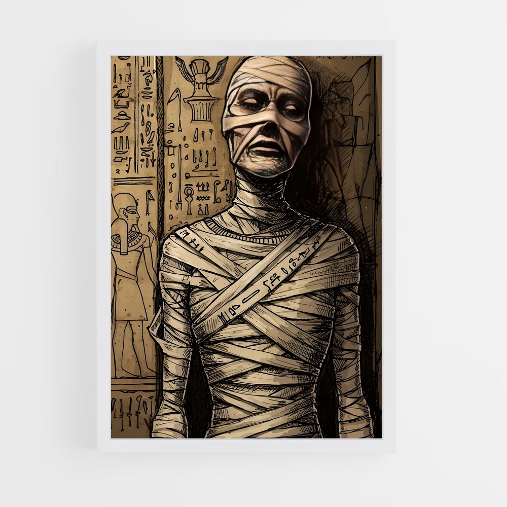 ap-mummy-3 cadre Blanc