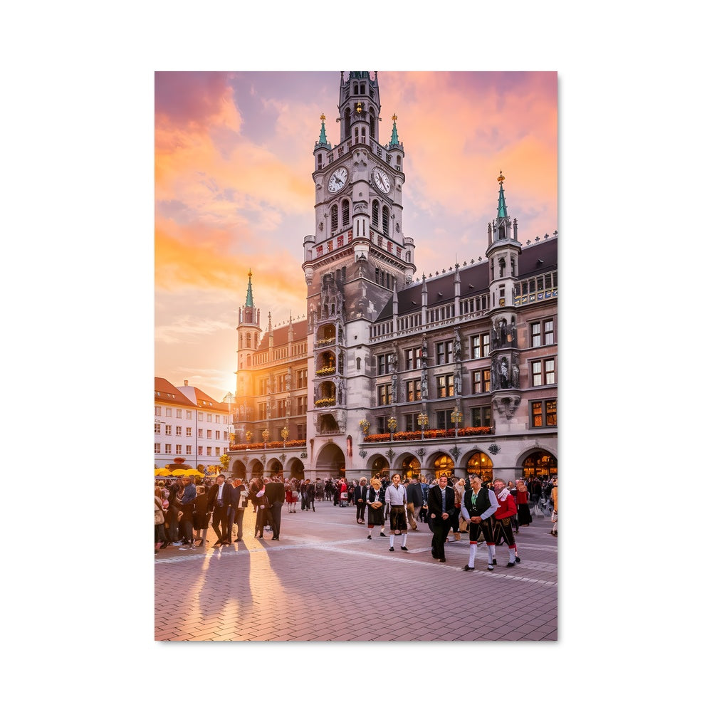 Poster Flânerie à Munich