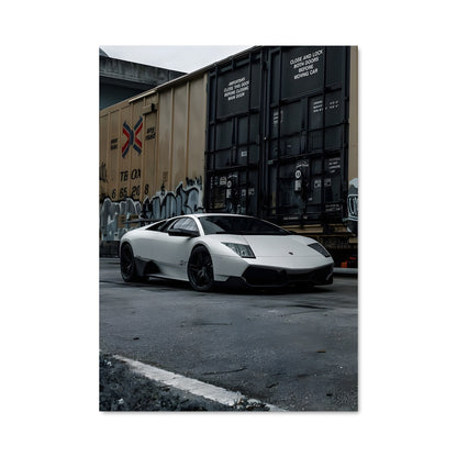 Poster Train & Murcielago
