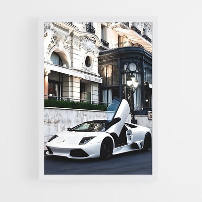 ap-murcielago lp640-3 cadre Blanc