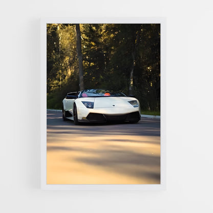 ap-murcielago roadster-1 cadre Blanc