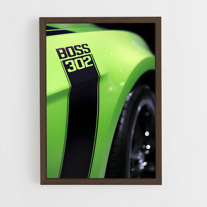 ap-mustang boss 302-3 cadre Bois foncé