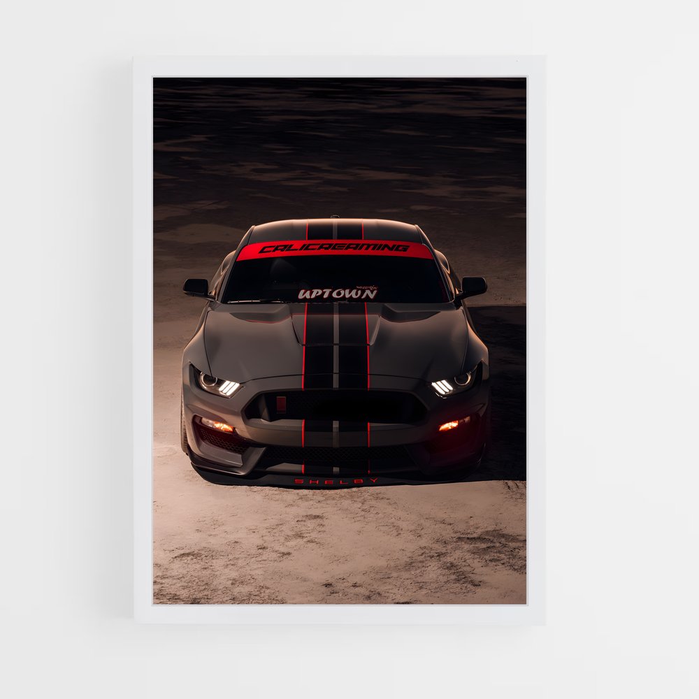 ap-mustang gt350r-1 cadre Blanc