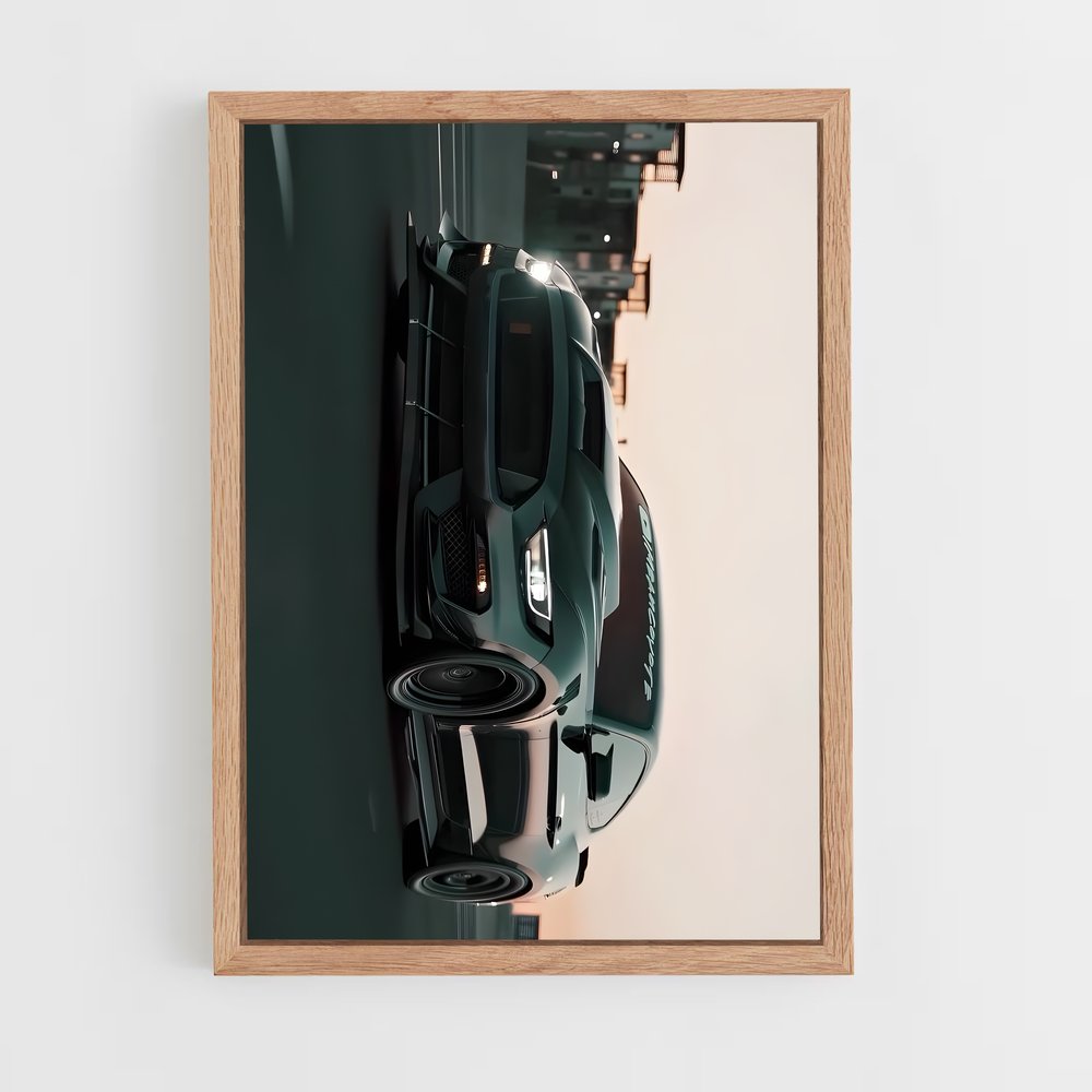 ap-mustang gt350r-3 cadre Bois clair