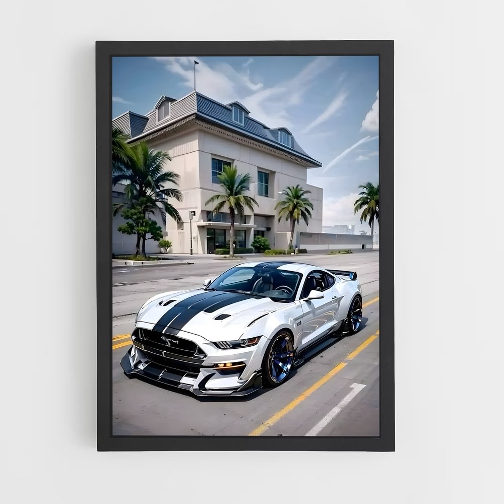 ap-mustang gt500-5 cadre Noir