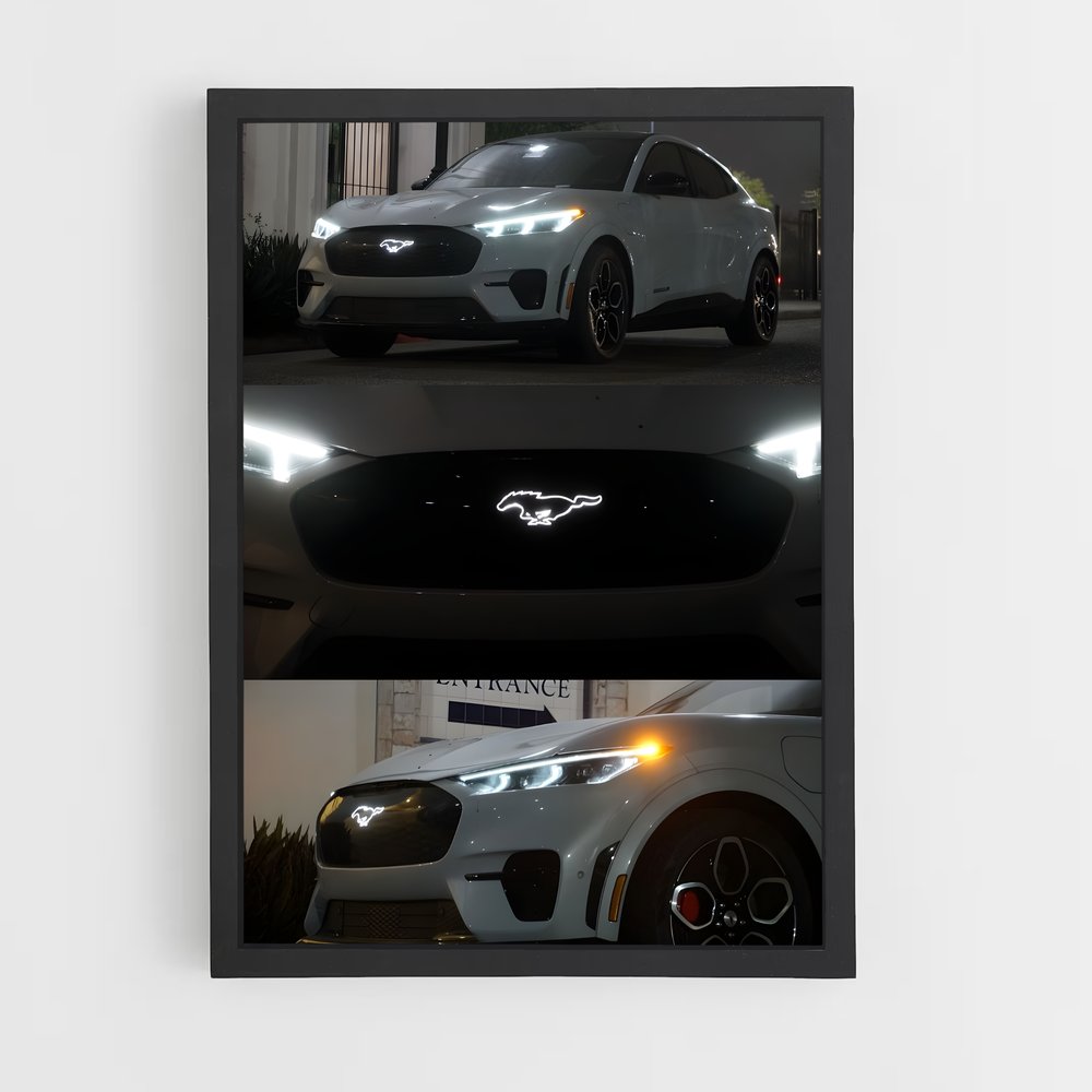 ap-mustang mach-e gt-3 cadre Noir