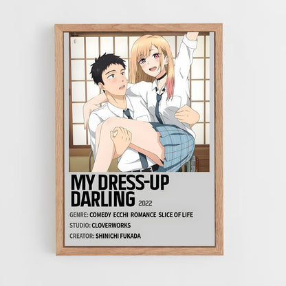 ap-my dress up darling-3 cadre Bois clair