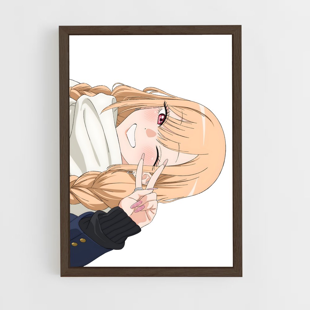 ap-my dress up darling-5 cadre Bois foncé