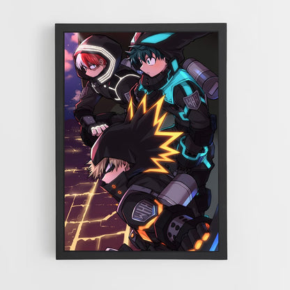 ap-my hero academia-4 cadre Noir
