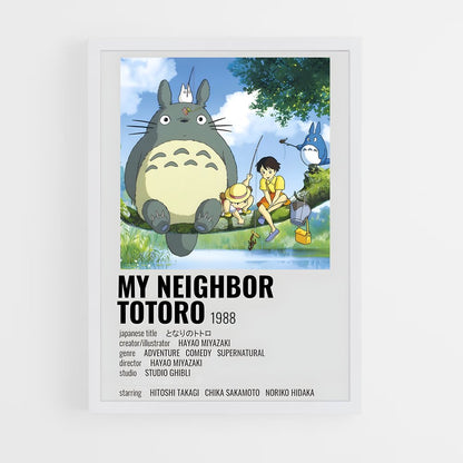 ap-my neighbor totoro-3 cadre Blanc