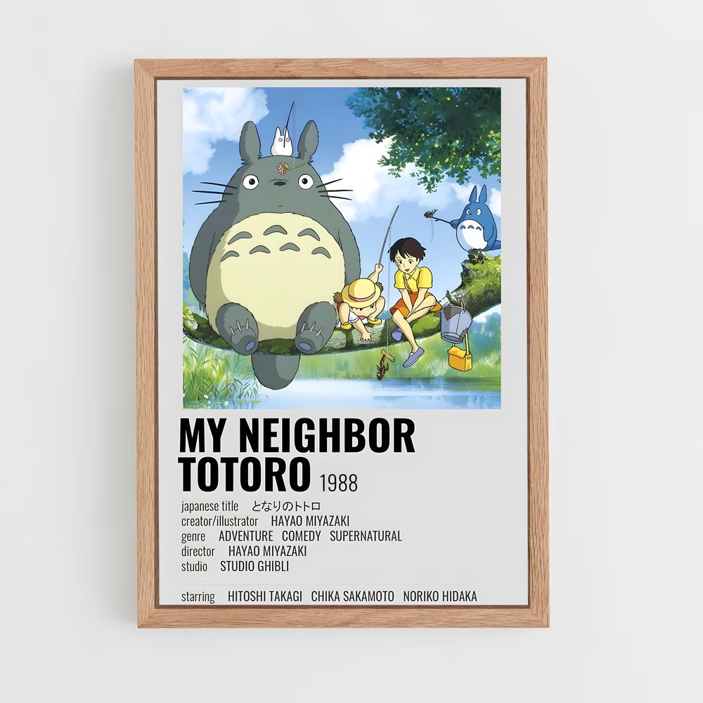 ap-my neighbor totoro-3 cadre Bois clair