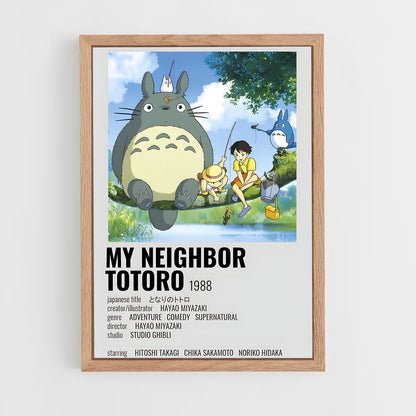 ap-my neighbor totoro-3 cadre Bois clair