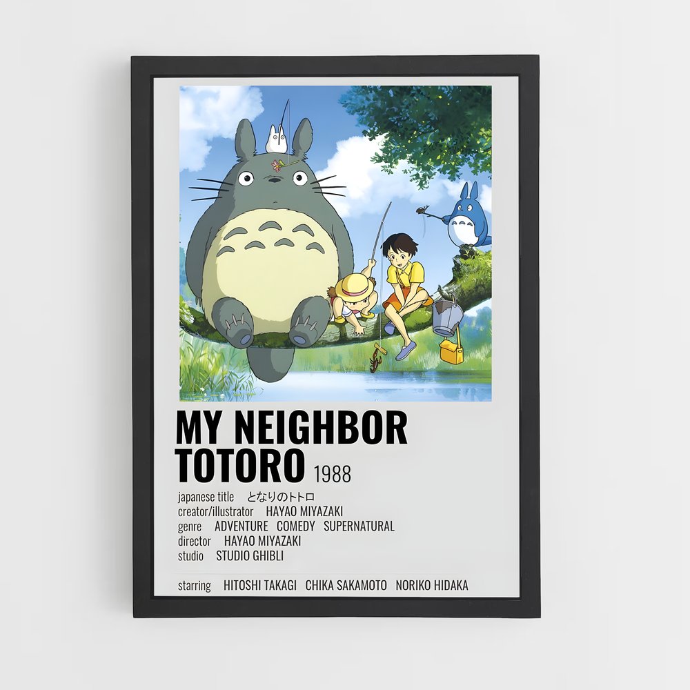 ap-my neighbor totoro-3 cadre Noir