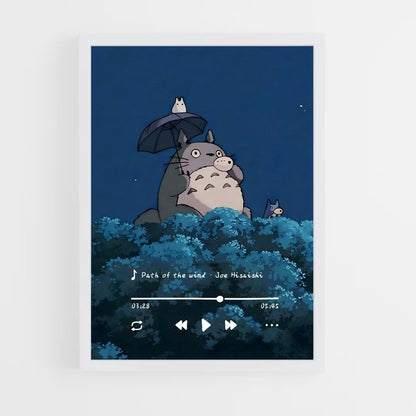 ap-my neighbor totoro-5 cadre Blanc
