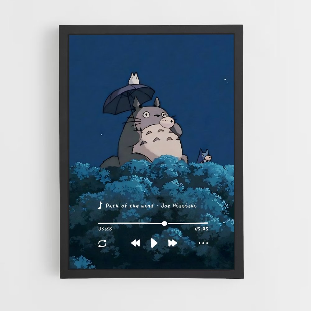 ap-my neighbor totoro-5 cadre Noir
