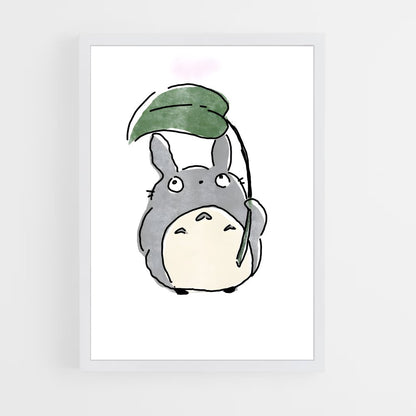ap-my neighbor totoro-6 cadre Blanc