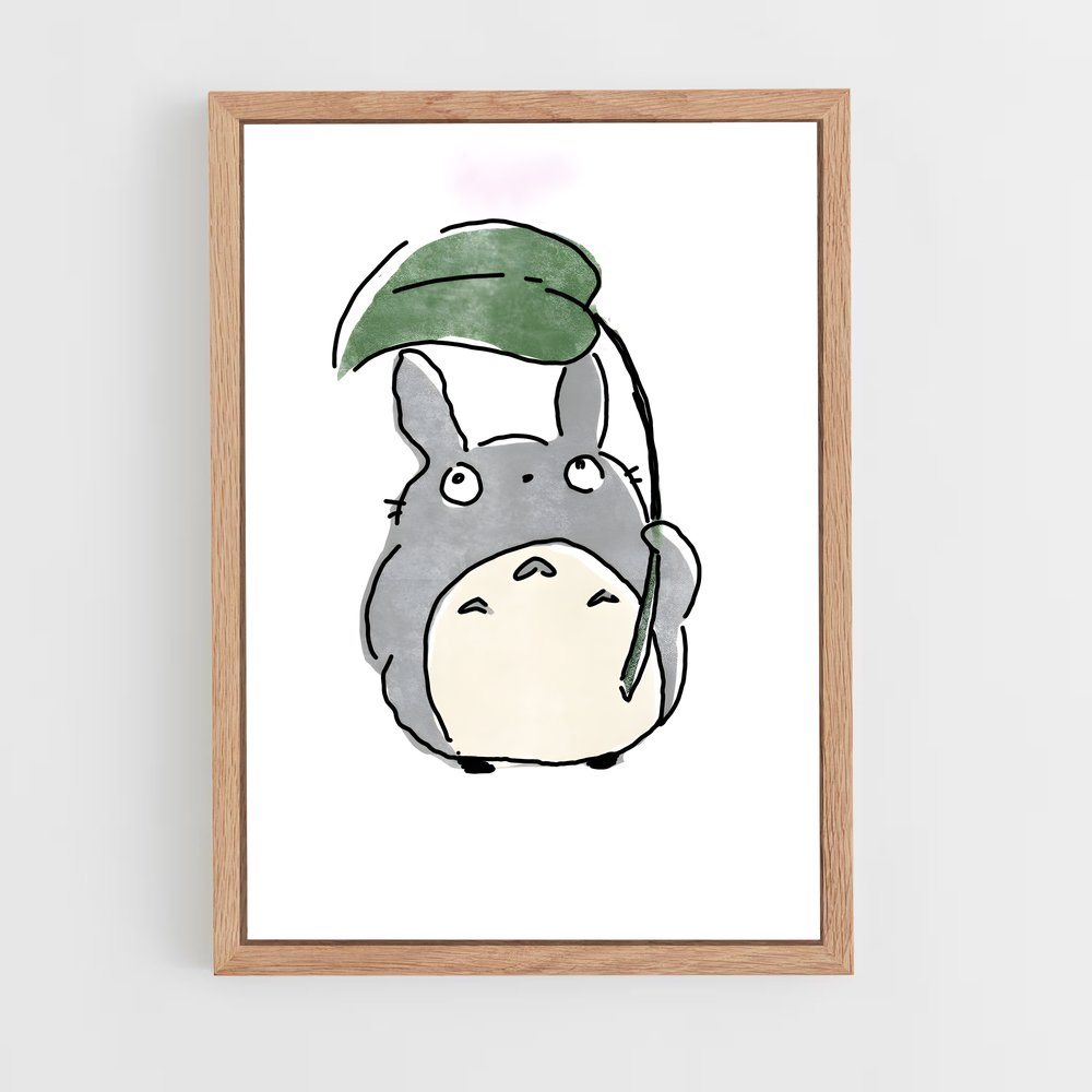 ap-my neighbor totoro-6 cadre Bois clair