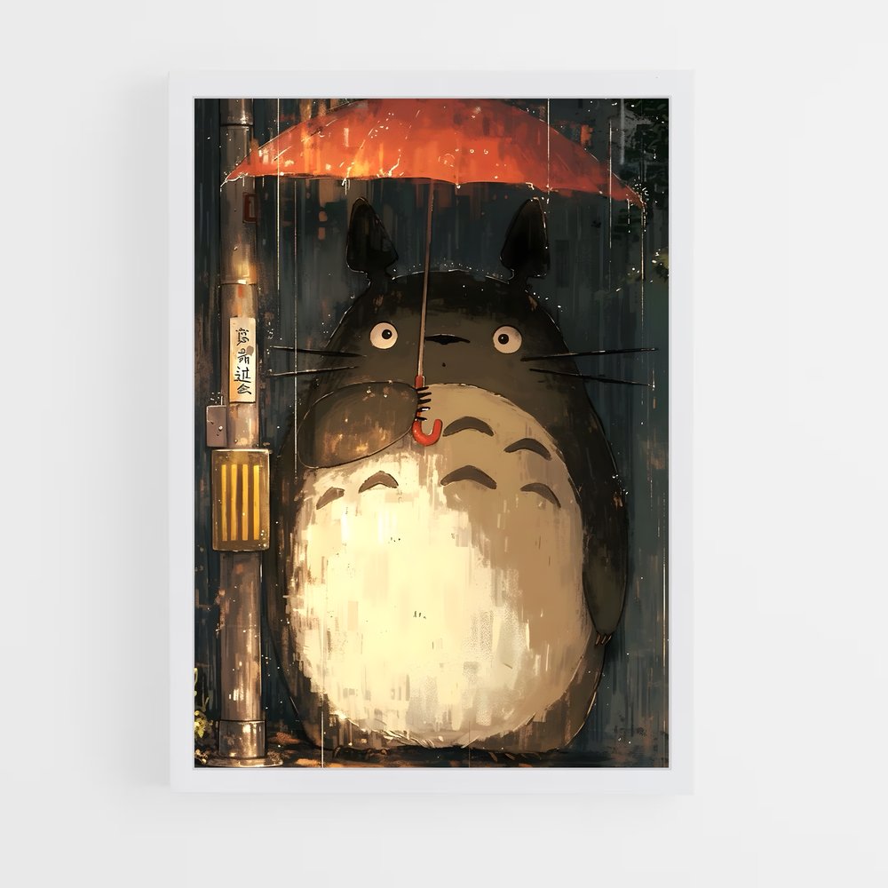ap-my neighbor totoro-8 cadre Blanc