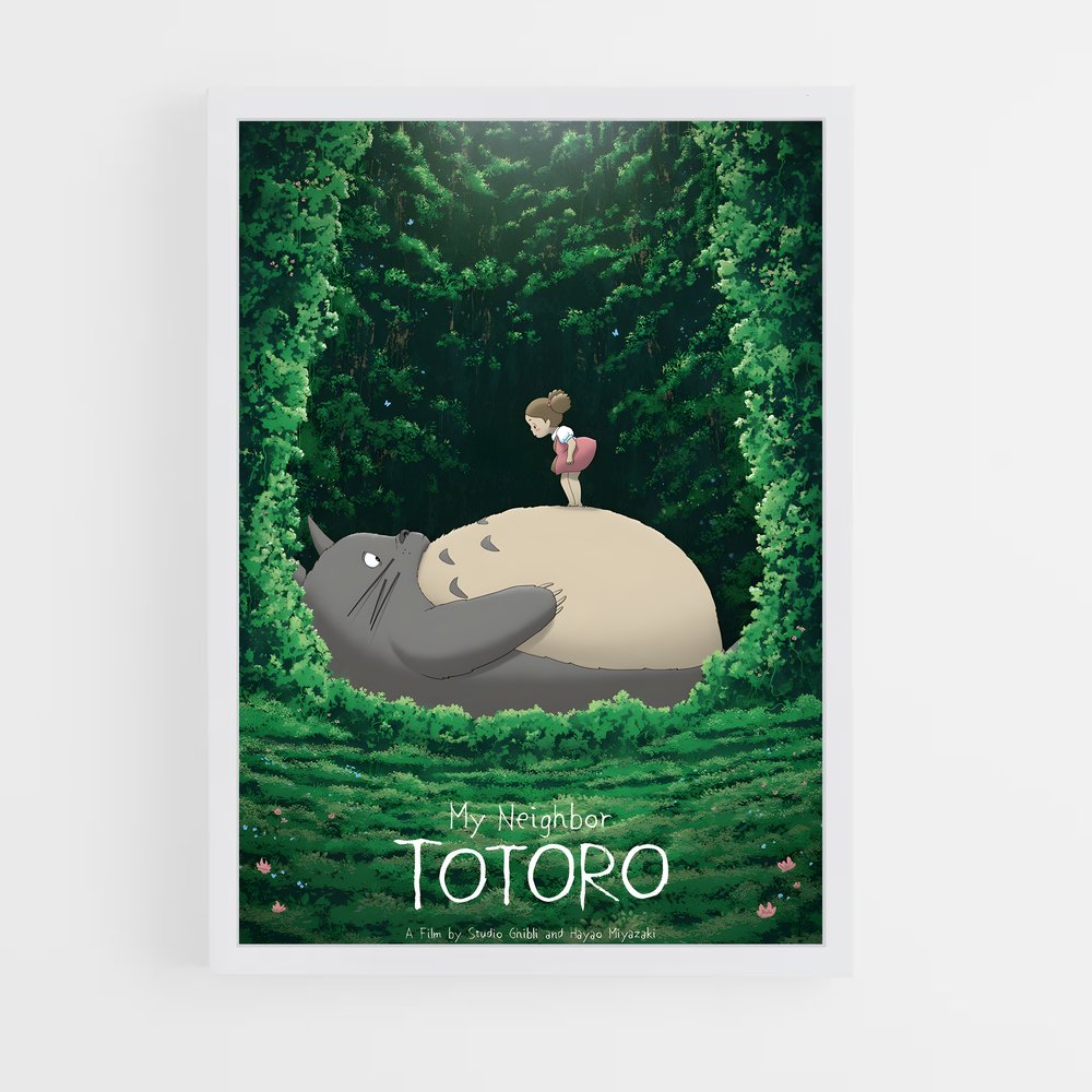 ap-my neighbor totoro-9 cadre Blanc