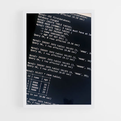 ap-mysql-1 cadre Blanc